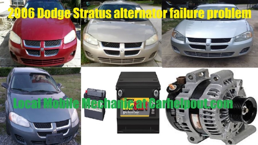 2006 Dodge Stratus Not Start Alternator Charging Problem Mobile Mechanic