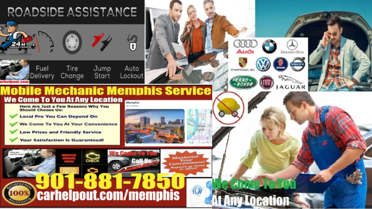 Mobile Mechanic in memphis tn Auto Car Repair shop, emergency roadside assistance and certified pre buy Foreign vehicle purchase inspection checkup service