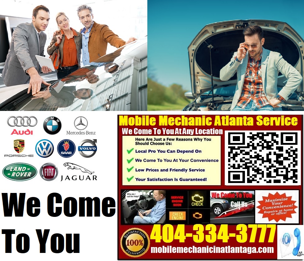 Mobile Mechanic Atlanta Auto Car Repair Pre Purchase Vehicle Inspection