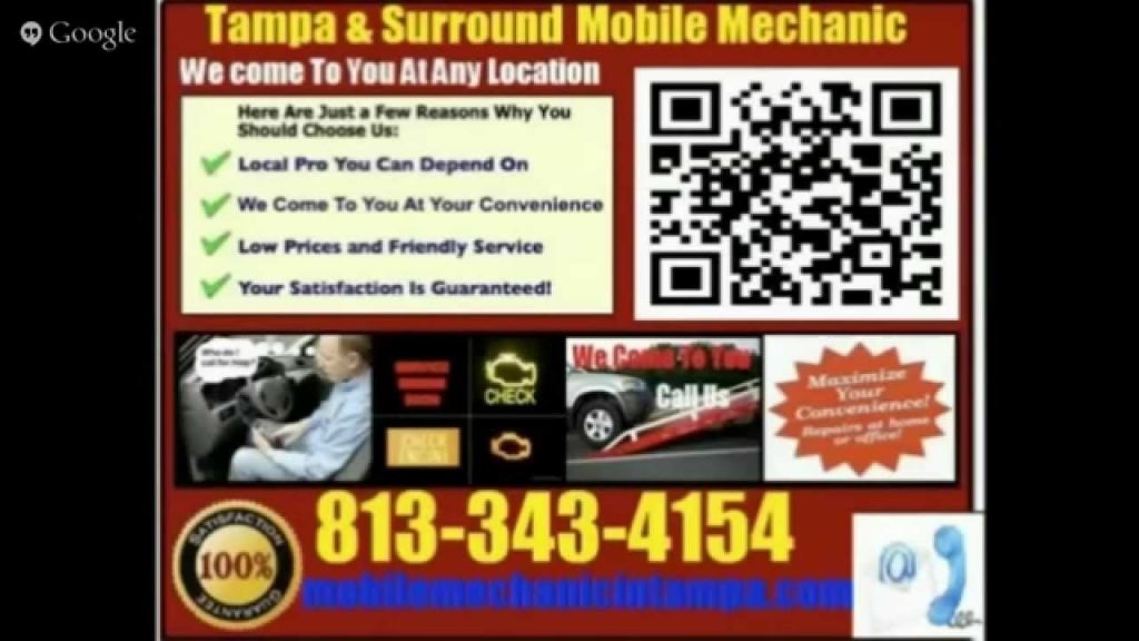 Mobile Mechanic Clearwater Florida Auto Car Repair Service